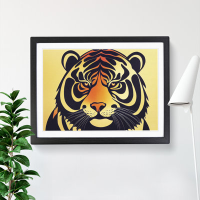 Tiger Vol.1 Abstract - Single Picture Frame Print
