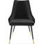Chaise parsons capitonnée en velours-161837779
