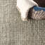Tapis gris en jute tissé à la main Pata-235704963