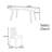 Multi-functional solid wood table set-106325206