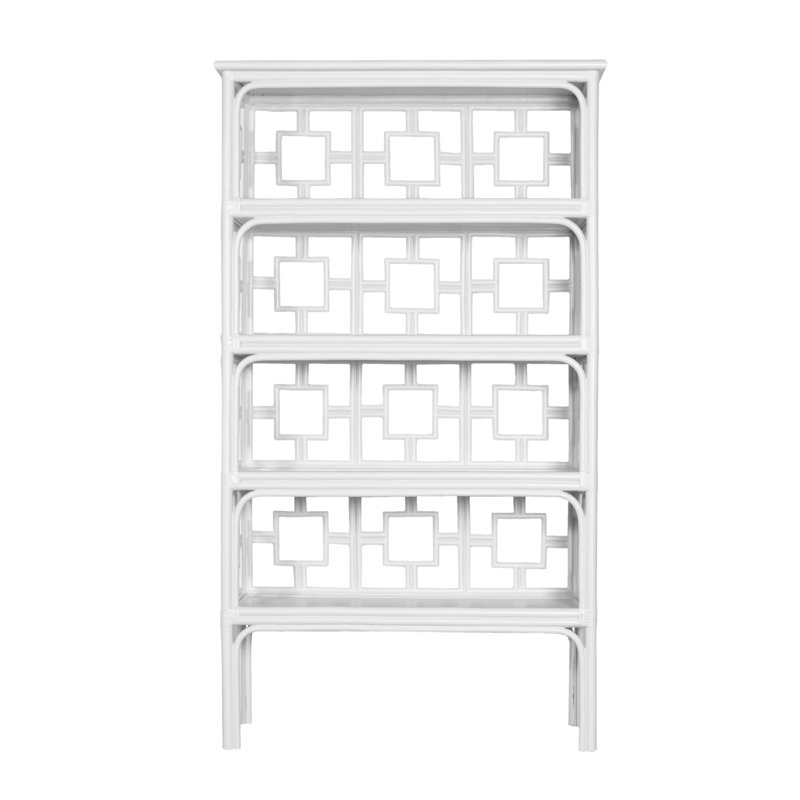 Bibliothèque Sobe H 70,5 "x l 41,5", Blanc