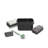 SinkSide Cleaning Set, Cleaning Caddy, Dish Brush, Squeegee, 3 Microfiber Cleaning Pads and 2 Microfiber Cleaning Cloths