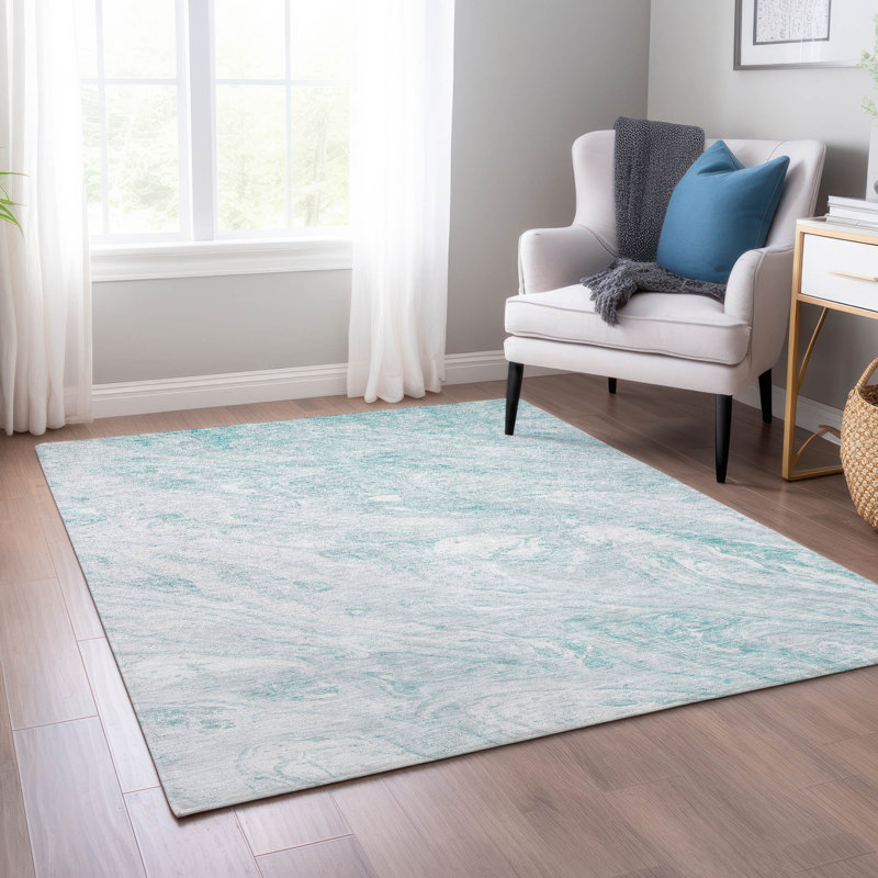Tapis intérieur / extérieur Michaella, Rectangle 10 pi x 14 pi
