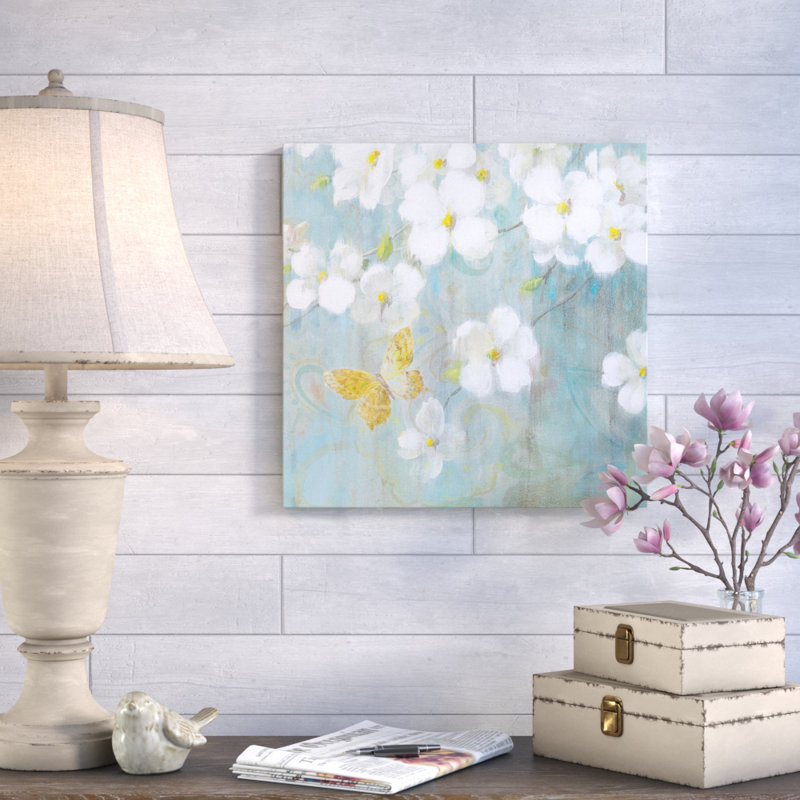«Spring Dream IV» par Danhui Nai, impression sur toile tendue sur châssis, H 18 po x l 18 po x P 1,5 po, Toile tendue