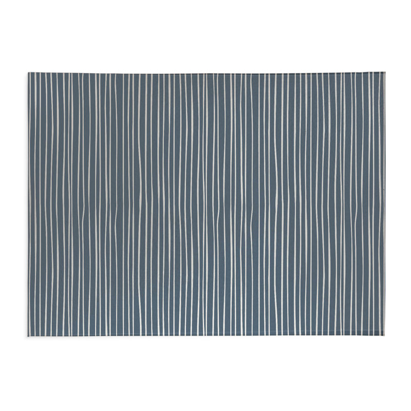 Spinal Column Indoor Doormat, Blue, 24" W x 36" L