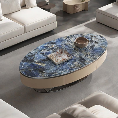 Table ovale italienne de luxe