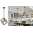 1-light Geometric Nested Lantern Pendant Light