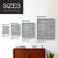 «Neutral Bathroom Rules», reproduction encadrée - bois massif-750967972-750967970