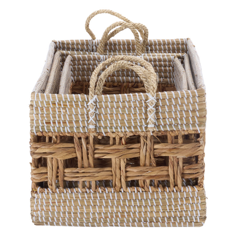 Ensemble de 3 paniers Daixi
