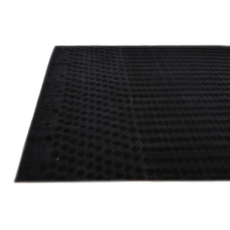 Iniguez Black Rug