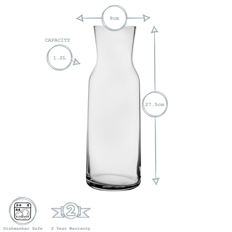 Bormioli Rocco Aquaria Glass Carafes