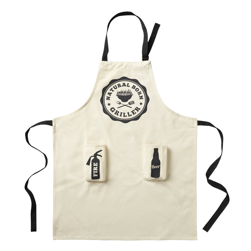 Apron No Pattern Canvas Bib Apron