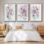 Posy Blooms II - ensemble de 3 reproductions de photos sur toile-97710339-97710343