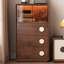 Vitrines en bois massif brun noisette-121252381