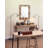 Wood Flat Wall Mirror