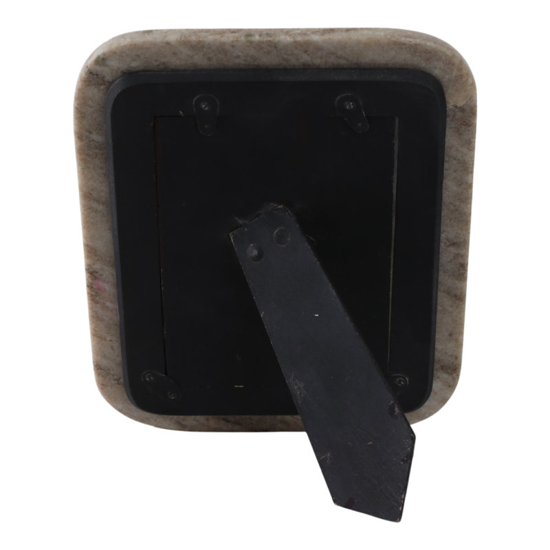 Sagebrook Home 5X7 Duval Marble Photo Frame, 4" x 6"