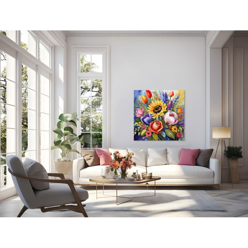 Nature's Celebration, 36" H x 36" W