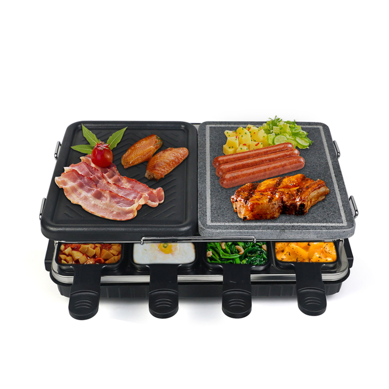 ZONSE 20 W x 11 D Portable Indoor/Outdoor Use Countertop Electric Grill ZONSE