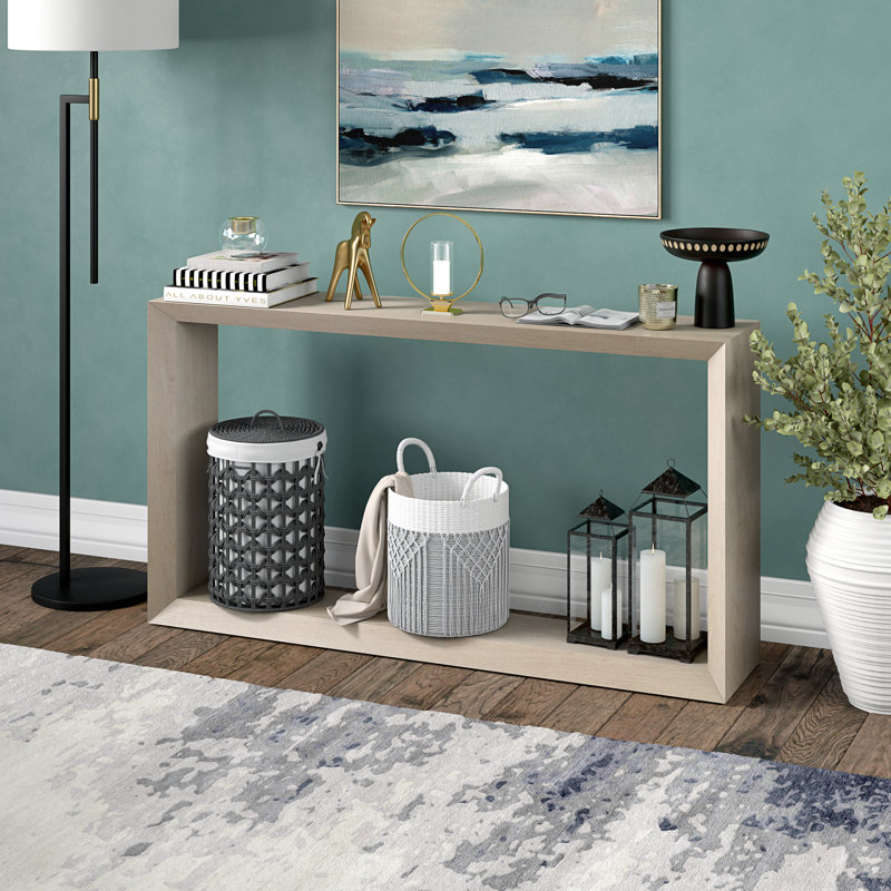 Osmond 55'' Console Table, Alder White