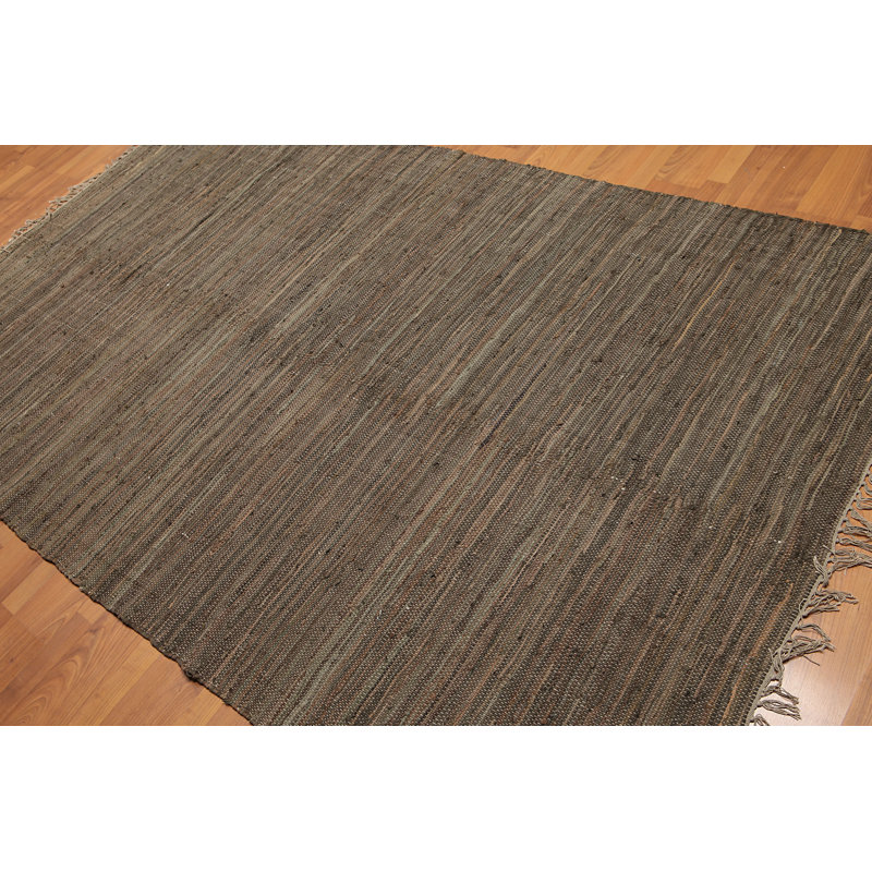 Tapis de zone brune handwoven Wetzel