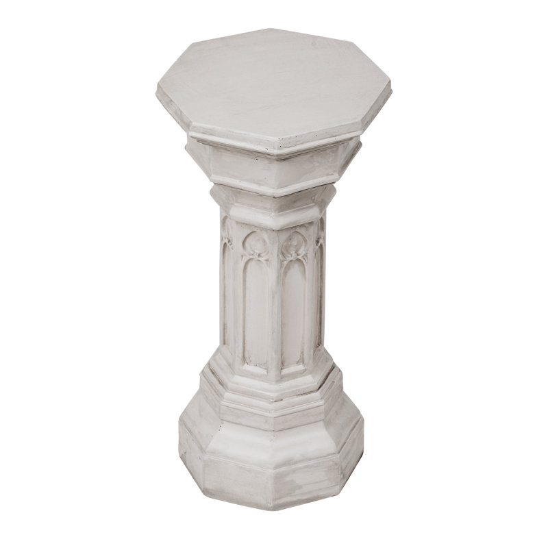 Table d'appoint Avelisse, Blanc antique