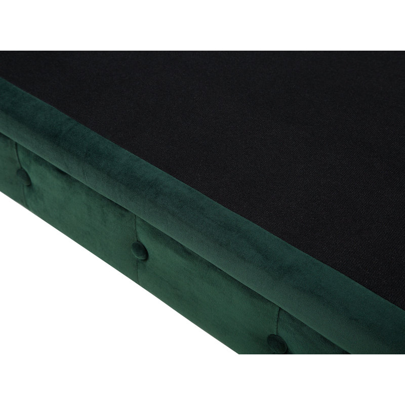 Streeter 3 Seater Velvet Sofa, Green