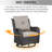 Wendye 6-Piece Wicker Patio Furniture Set With Rattan Chairs, Fire Pit & Sofa-1740776720-1740776723
