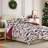 Merrytown Christmas Oversized Reversible Holiday Bedding Down Alternative Comforter Set with shams-102534046
