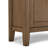 Redmond 32"W Solid Wood Transitional Low Storage Cabinet with Adjustable Shelves and Crown-Edged Top-1975995722