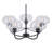 Dowdey 5 - Light Dimmable Tiered Chandelier