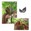 Faux plantes et arbres en plastique vert