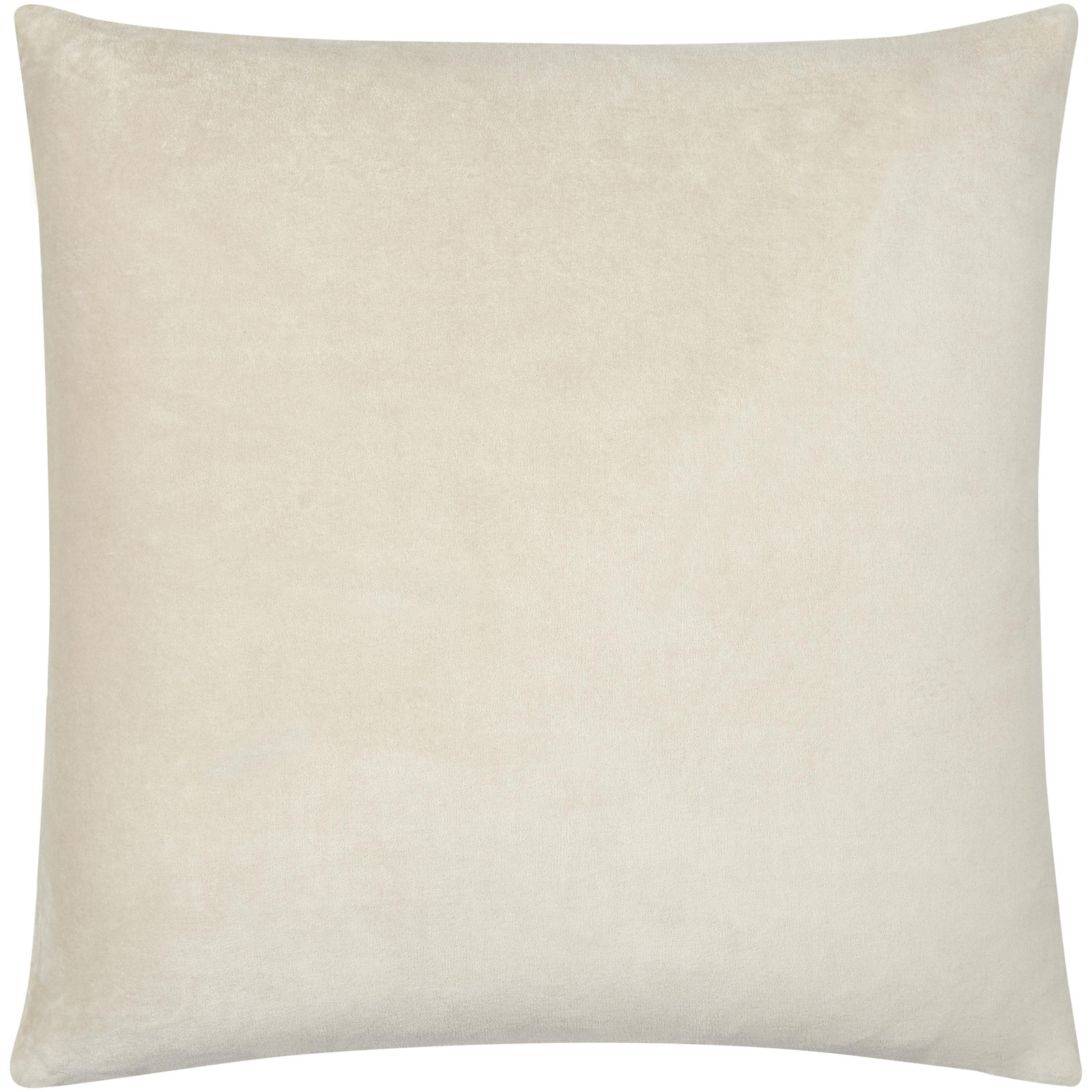 Beirne Throw Pillow, 22" x 22", Oatmeal, Polyester/Polyfill