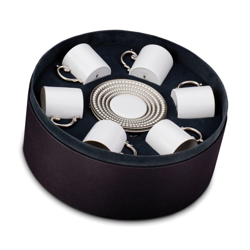 Perlée Espresso Cup + Saucer