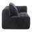 Minimalist modular sofa in premium wrinkle-resistant display fabric with ergonomic design-81737650