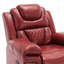 Fauteuil inclinable manuel avec bande lumineuse DEL-1558976748