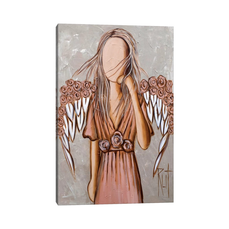 Wing Crown - Painting Print on Canvas, 20.32 cm H x 30.48 cm W, No Framed