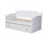 Lit de jour simple en bois massif avec couchette Rupp-1013814991