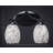 Zilo 2 Light Bath Bar Shown In Graphite Finish With 5" Black Fusion Glass-32415623-32415620