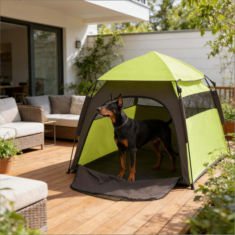 Tente de camping portative pour animal de compagnie