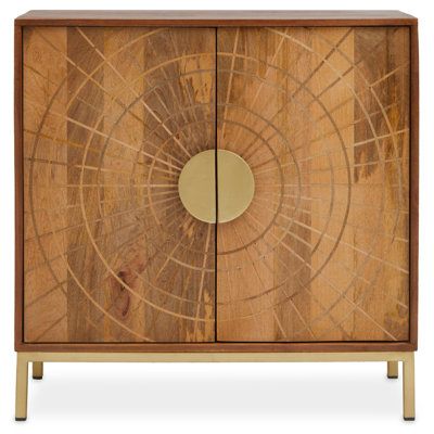 Greilickville 91cm Solid Wood Sideboard