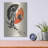 Ivy Bronx 'Logo Sapce Vintage Black And Orange' by Momart Metal Wall Art-184270680