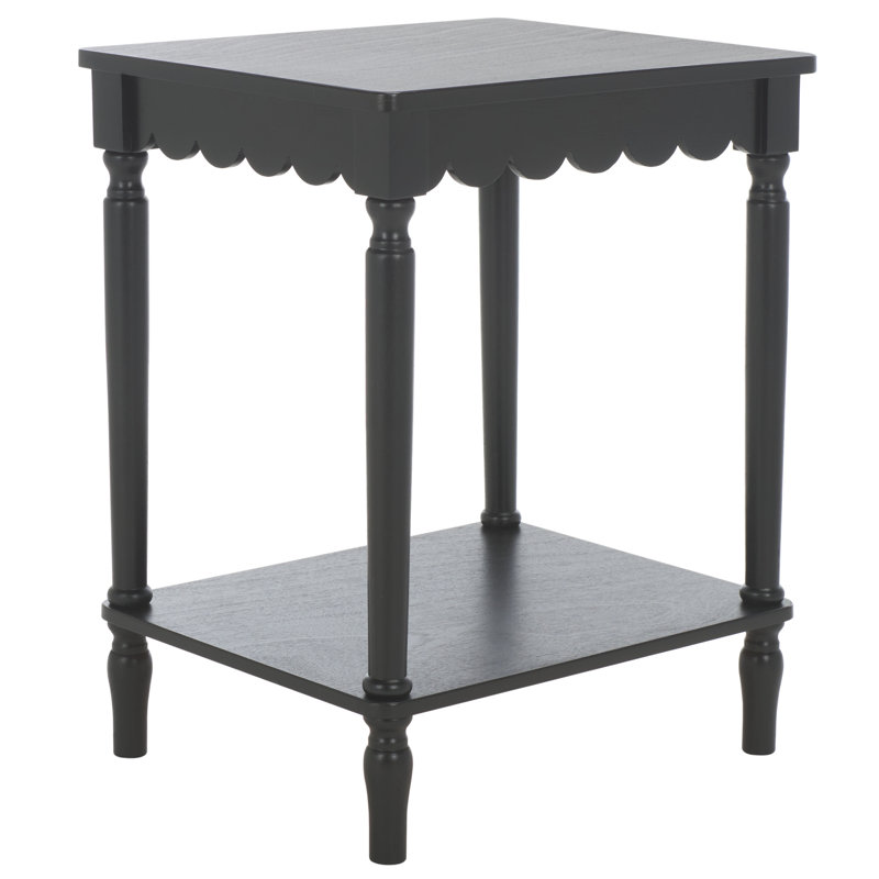 Haven End Table, Matte Black