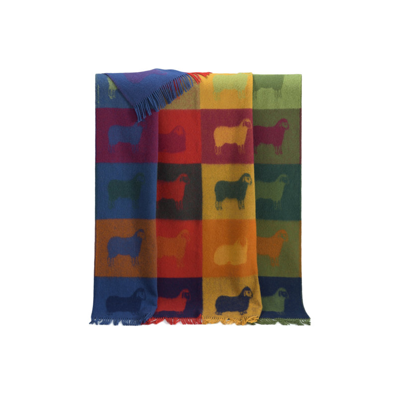 The Sheep Collection Throw Blanket
