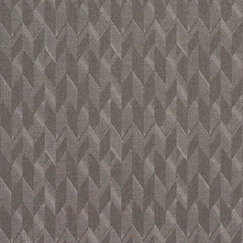 Tissu en laine Schumacher x Patterson Flynn Ezra, Basalte