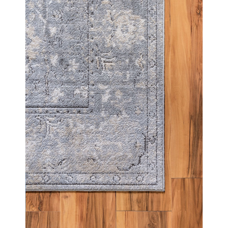 Geddis Ikat Indoor Rug, Rectangle 2'2" x 3'