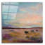 «Buffalo Under Big Sky» par Marilyn Hageman, art mural en verre acrylique-883082175