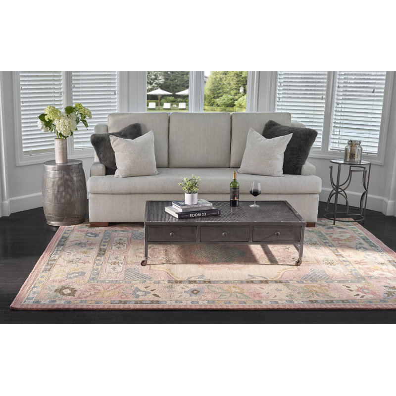 Tapis rose Momeni, Rectangle 3 pi 6 po x 5 pi 6 po