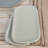 2-Piece, Impulse Rectangular Platter Set, 11", White