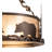 Wildlife 6 - Light Dimmable Drum Chandelier