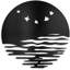 Oiseaux minimaliste moderne abstrait sculpture décorative murale décoration murale suspendue-124839571-124839575